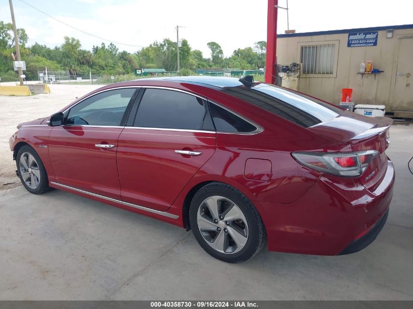 2016 Hyundai Sonata Hybrid Limited VIN: KMHE34L18GA016813 Lot: 40358730