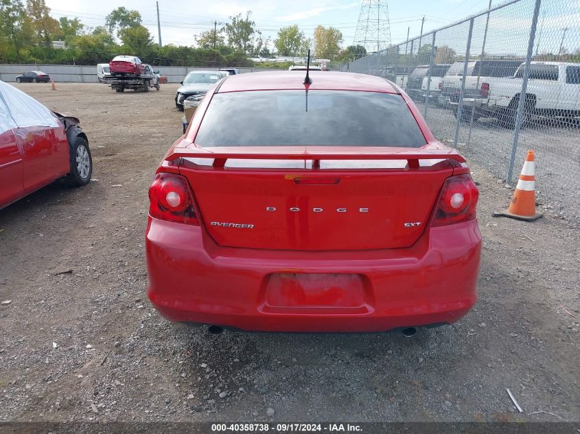 2014 Dodge Avenger Sxt VIN: 1C3CDZCG8EN131383 Lot: 40358738