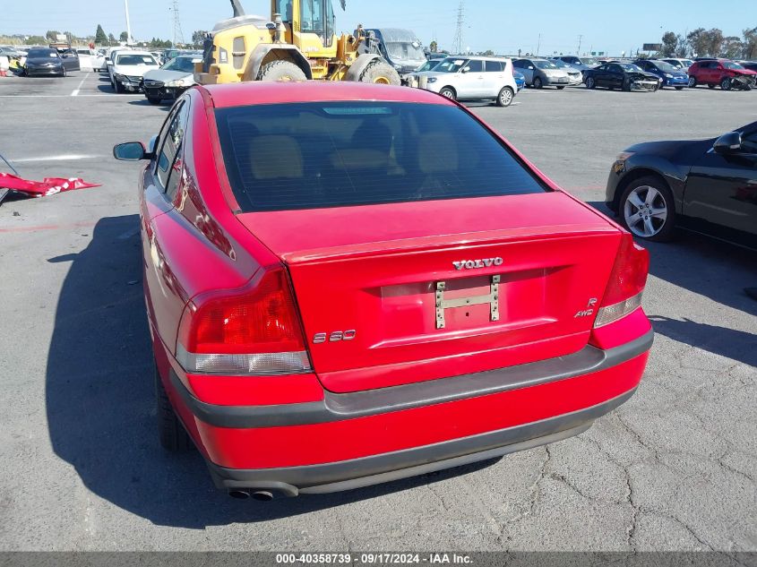 2004 Volvo S60 R VIN: YV1RH52Y542350681 Lot: 40358739