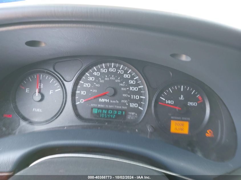 2003 Chevrolet Impala VIN: 2G1WF52E239289061 Lot: 40358773