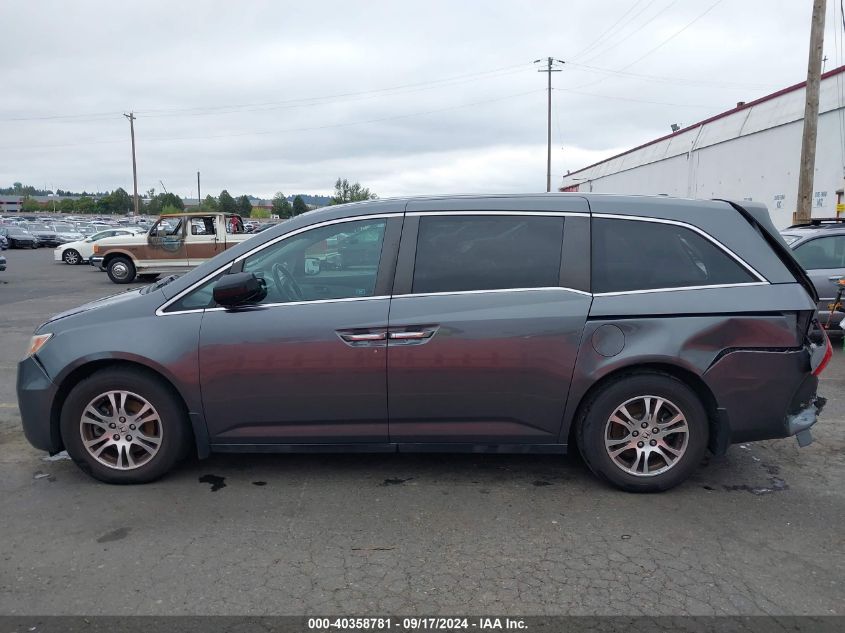 2012 Honda Odyssey Ex-L VIN: 5FNRL5H60CB088672 Lot: 40358781