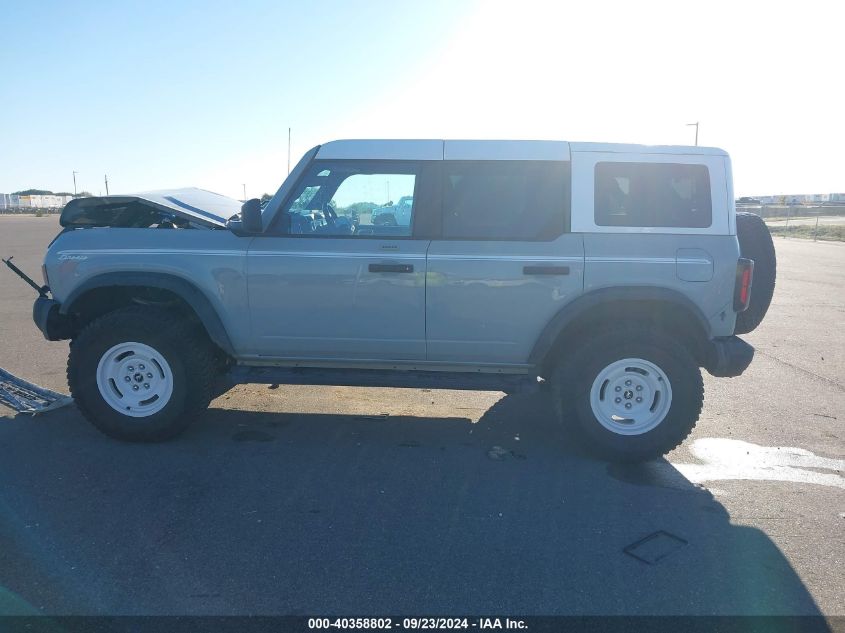 2023 Ford Bronco Heritage Edition VIN: 1FMEE4DP3PLA41281 Lot: 40358802