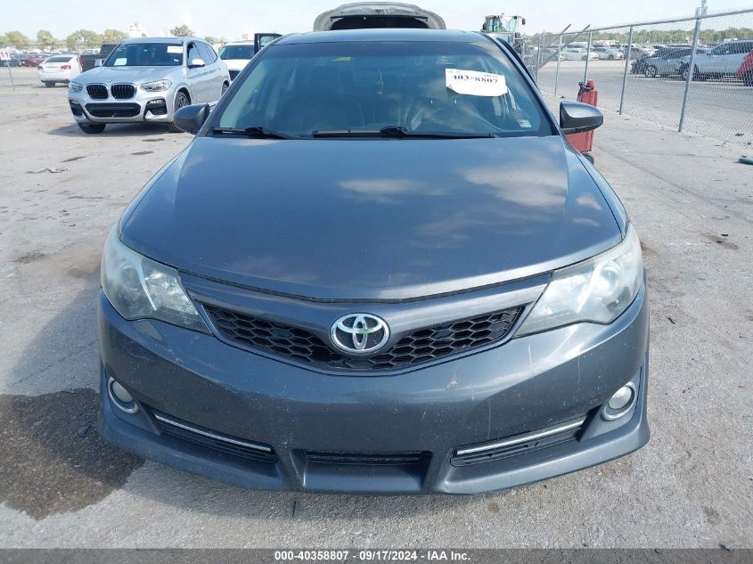 2012 Toyota Camry Se V6 VIN: 4T1BK1FK8CU014397 Lot: 40358807