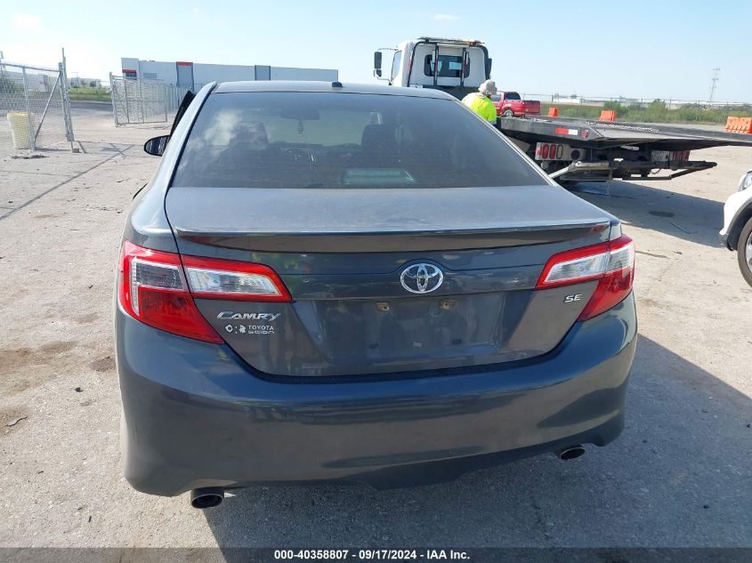 2012 Toyota Camry Se V6 VIN: 4T1BK1FK8CU014397 Lot: 40358807