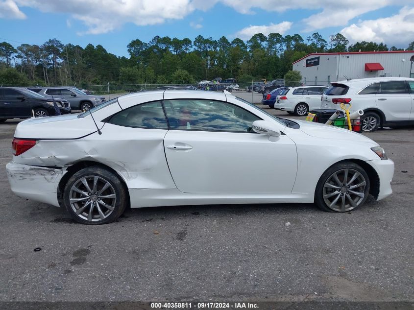 2014 Lexus Is 250C VIN: JTHFF2C22E2531857 Lot: 40358811