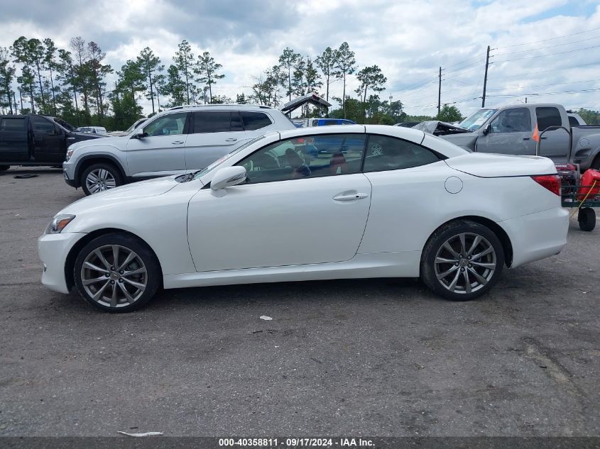 2014 Lexus Is 250C VIN: JTHFF2C22E2531857 Lot: 40358811