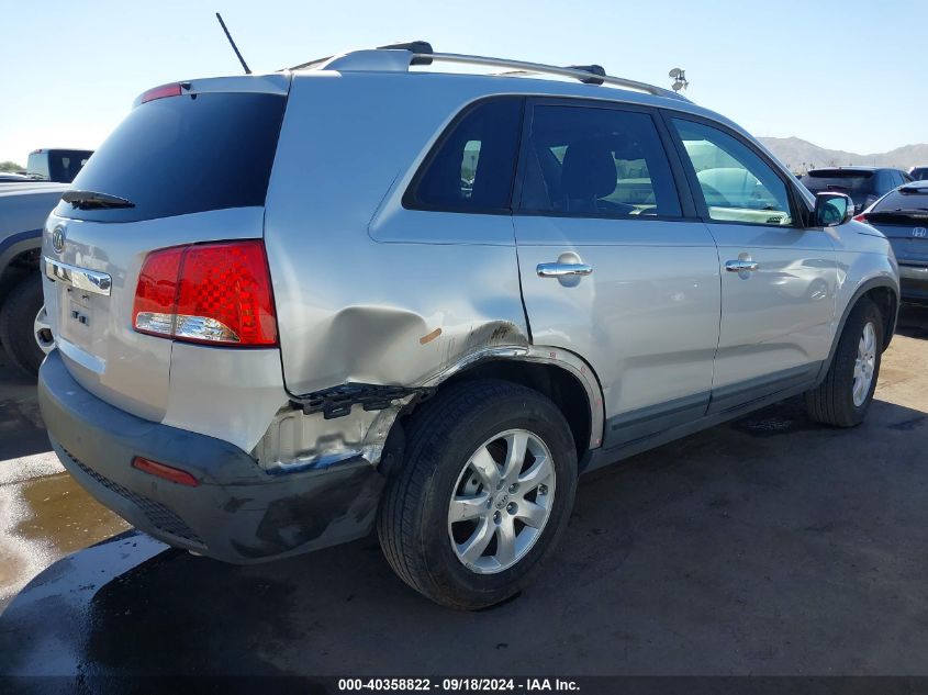 2013 Kia Sorento Lx VIN: 5XYKT3A68DG350903 Lot: 40358822