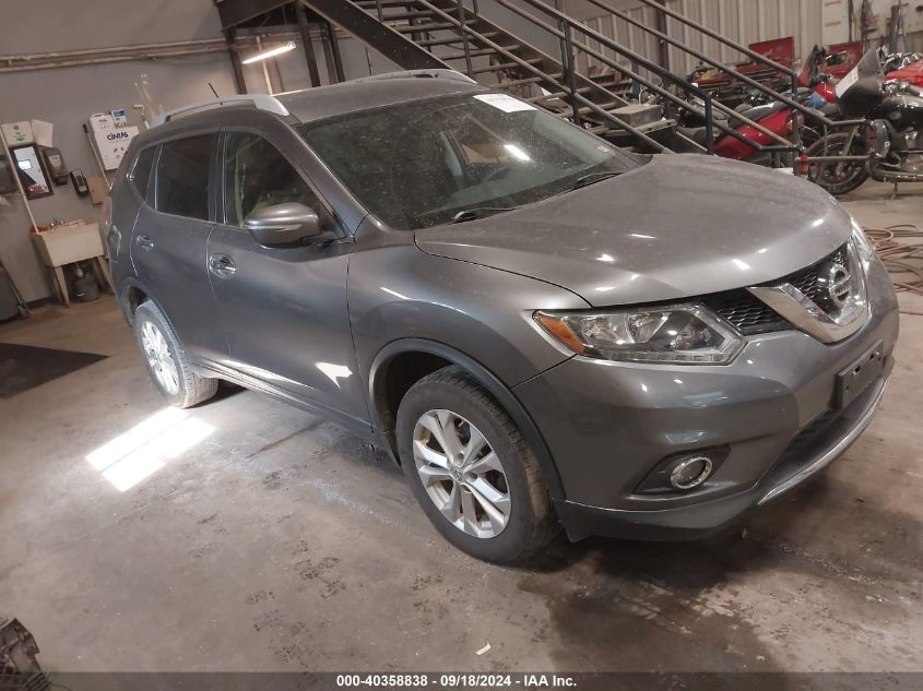 2014 Nissan Rogue Sv VIN: 5N1AT2MV1EC783098 Lot: 40358838