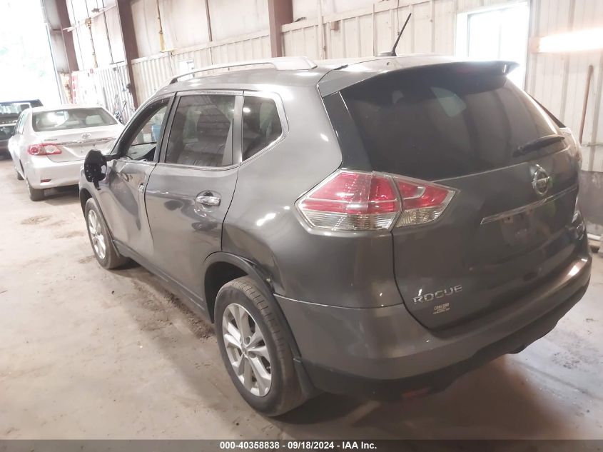 2014 Nissan Rogue Sv VIN: 5N1AT2MV1EC783098 Lot: 40358838