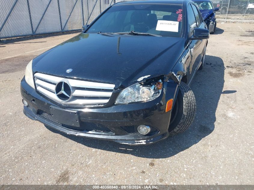 2010 Mercedes-Benz C 300 Luxury/Sport VIN: 0WDDGF5EB5AA40023 Lot: 40358840