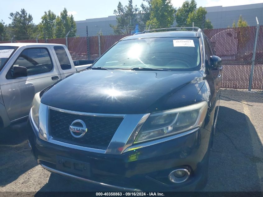 5N1AR2MM0EC708222 2014 Nissan Pathfinder