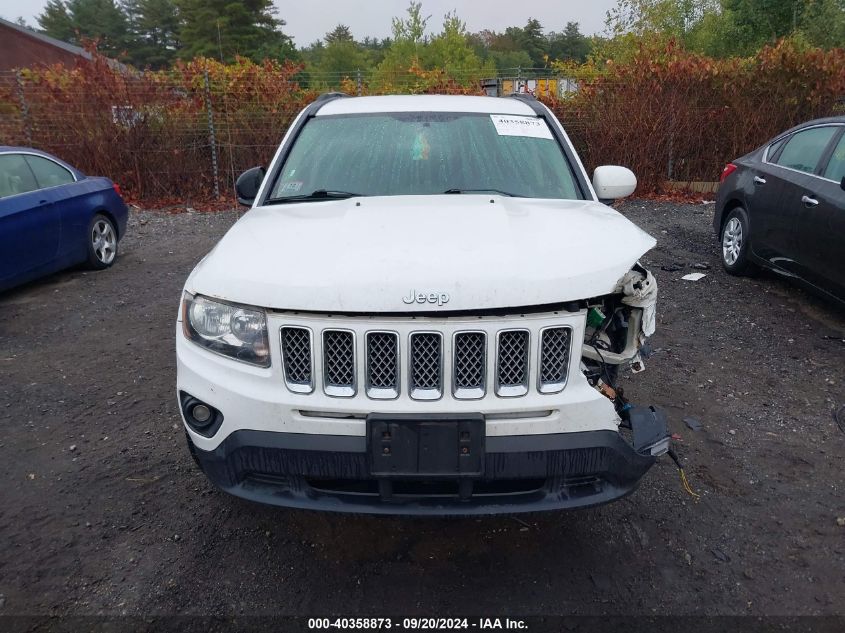 2016 Jeep Compass Latitude VIN: 1C4NJDEB0GD541850 Lot: 40358873