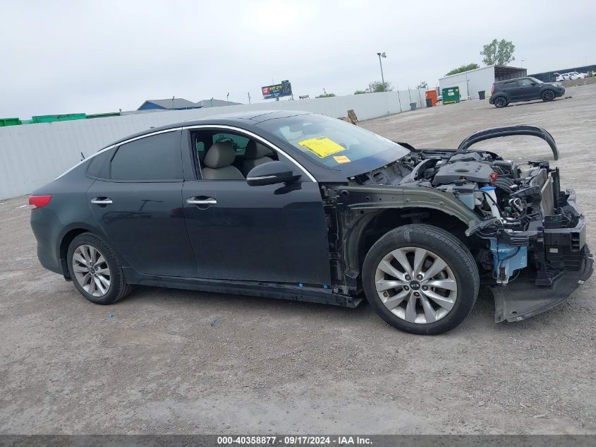 2017 Kia Optima Ex VIN: 5XXGU4L37HG136331 Lot: 40358877