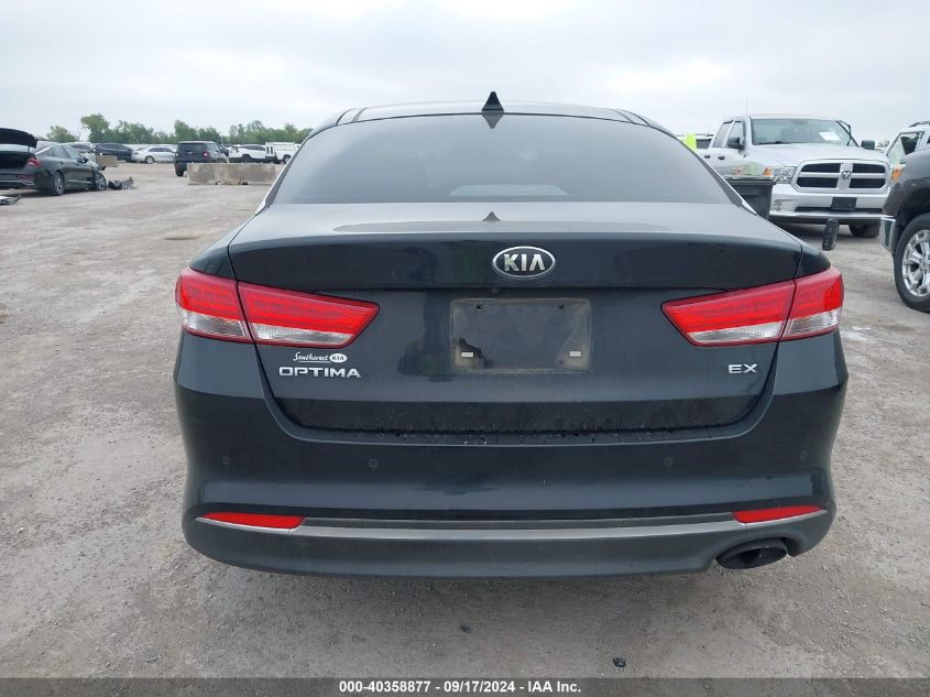 2017 Kia Optima Ex VIN: 5XXGU4L37HG136331 Lot: 40358877