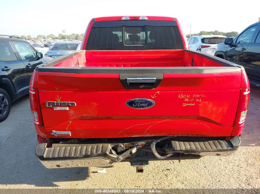 2017 Ford F-150 Xlt VIN: 1FTEW1CFXHKC03357 Lot: 40358883