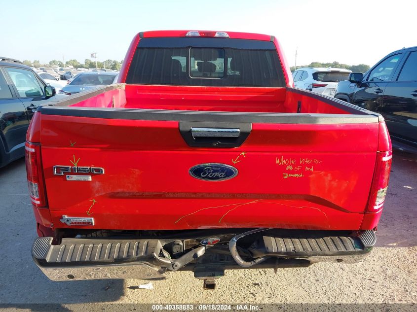 2017 Ford F-150 Xlt VIN: 1FTEW1CFXHKC03357 Lot: 40358883