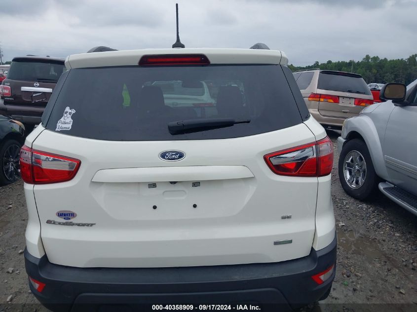 2020 Ford Ecosport Se VIN: MAJ3S2GE7LC328173 Lot: 40358909