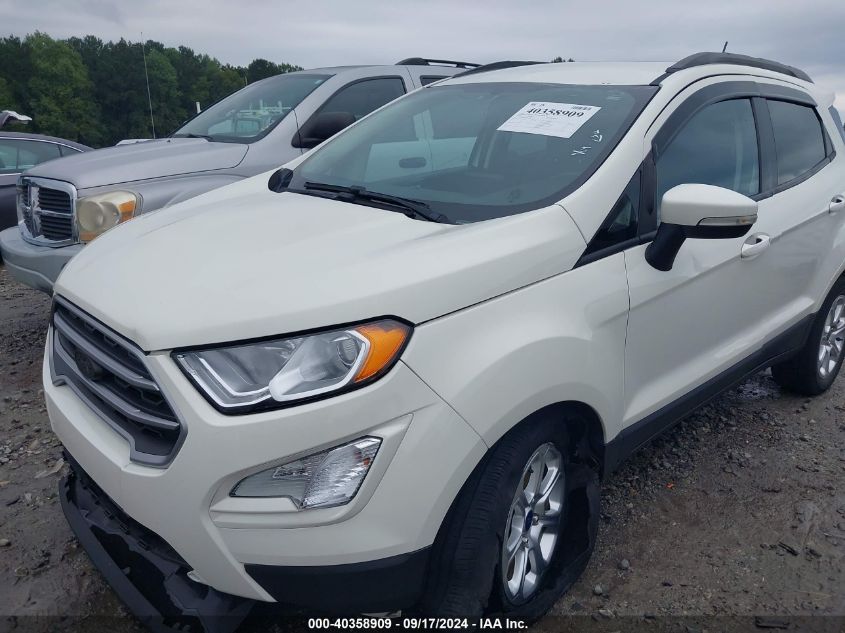 2020 Ford Ecosport Se VIN: MAJ3S2GE7LC328173 Lot: 40358909