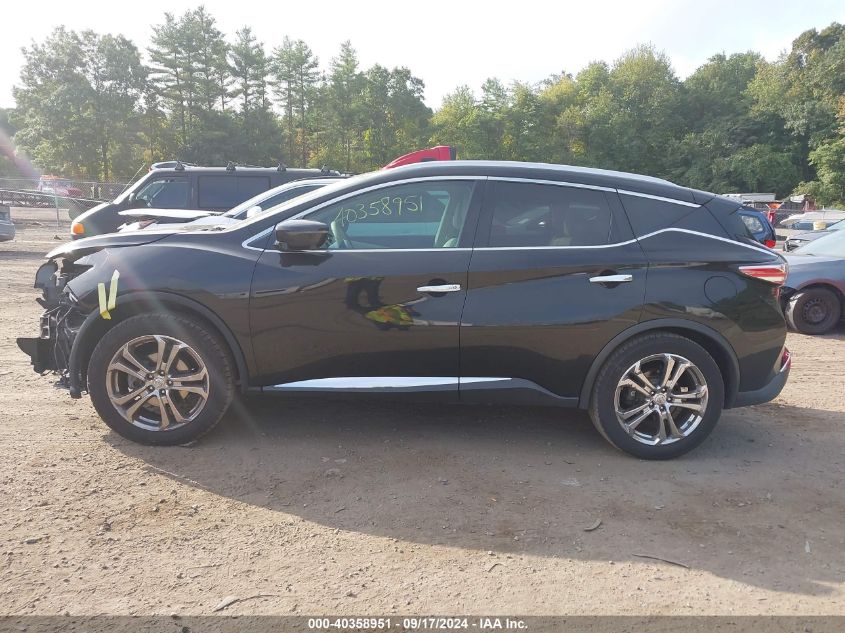 5N1AZ2MG2FN290732 2015 Nissan Murano S/Sl/Sv/Platinum