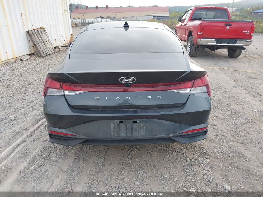 2021 Hyundai Elantra Sel VIN: 5NPLS4AG5MH025964 Lot: 40358987