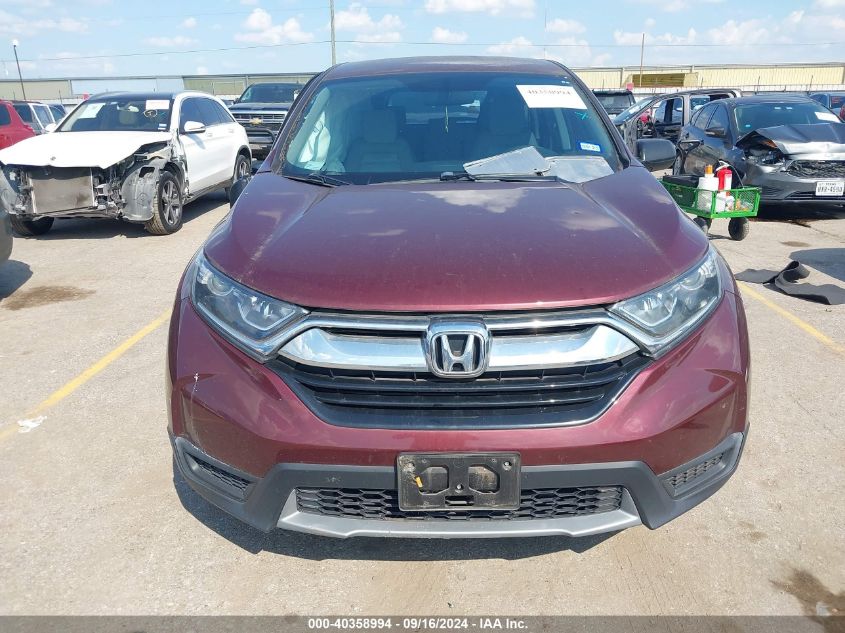 2019 Honda Cr-V Lx VIN: 2HKRW5H38KH409225 Lot: 40358994