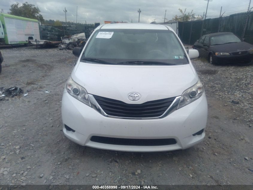 2014 Toyota Sienna Le V6 8 Passenger VIN: 5TDKK3DC4ES419854 Lot: 40358998