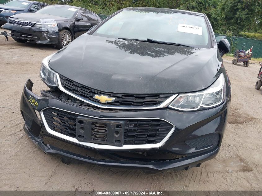 2018 Chevrolet Cruze Ls Auto VIN: 1G1BC5SMXJ7243474 Lot: 40359007