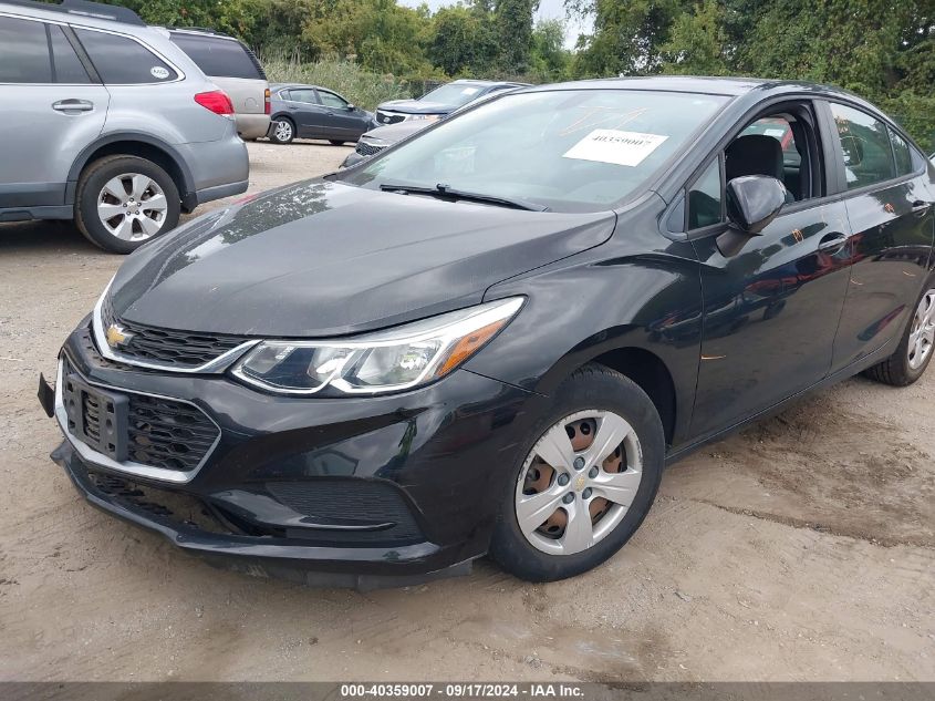 2018 Chevrolet Cruze Ls Auto VIN: 1G1BC5SMXJ7243474 Lot: 40359007