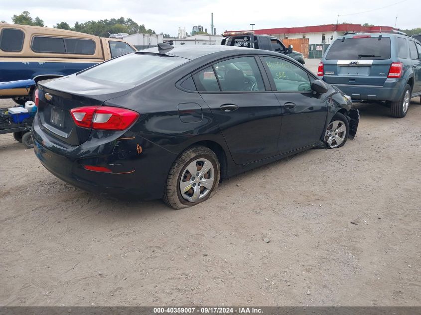 2018 Chevrolet Cruze Ls Auto VIN: 1G1BC5SMXJ7243474 Lot: 40359007