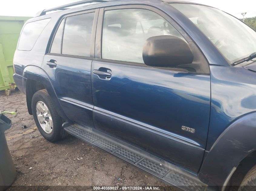 2005 Toyota 4Runner Sr5 V6 VIN: JTEZU14R158030204 Lot: 40359027