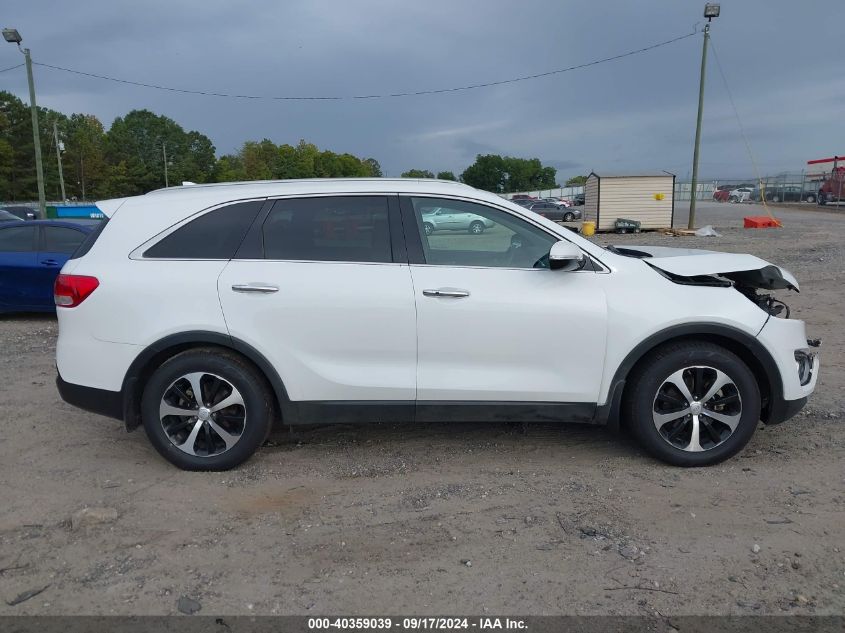 2017 Kia Sorento Ex VIN: 5XYPH4A54HG225469 Lot: 40359039