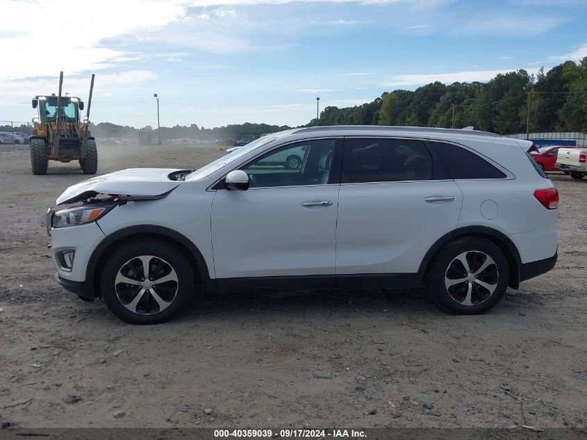 2017 Kia Sorento Ex VIN: 5XYPH4A54HG225469 Lot: 40359039