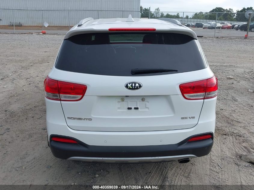 2017 KIA SORENTO 3.3L EX - 5XYPH4A54HG225469