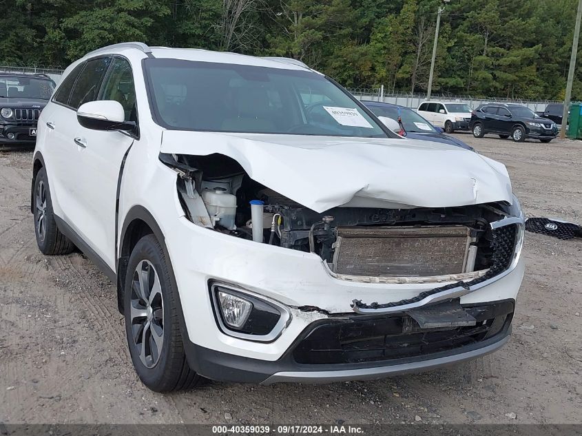 2017 Kia Sorento Ex VIN: 5XYPH4A54HG225469 Lot: 40359039