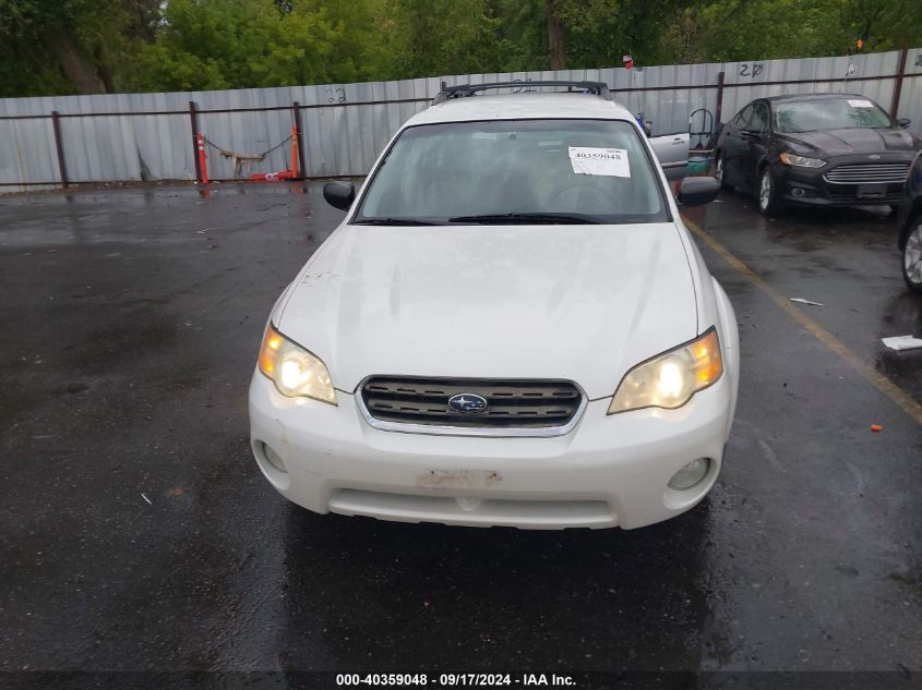 2007 Subaru Outback 2.5I VIN: 4S4BP61C677316807 Lot: 40359048