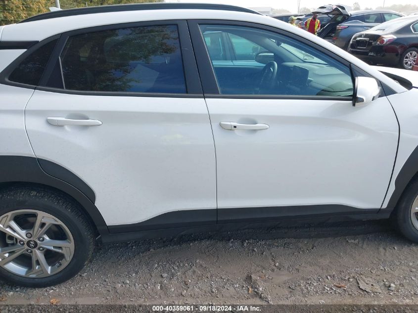 2022 Hyundai Kona Sel VIN: KM8K6CAB8NU757054 Lot: 40359061