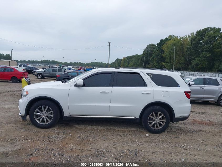 2015 Dodge Durango Limited VIN: 1C4RDJDG8FC810332 Lot: 40359063