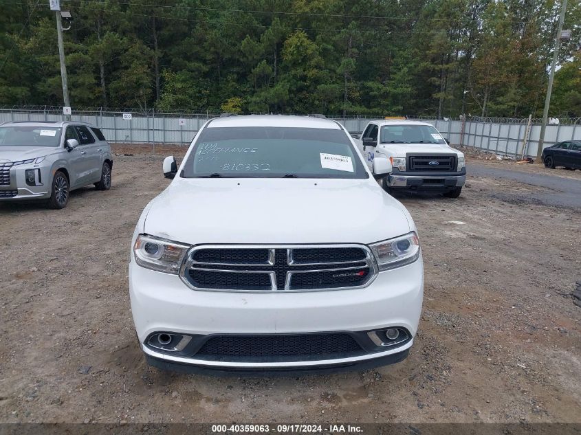 2015 Dodge Durango Limited VIN: 1C4RDJDG8FC810332 Lot: 40359063