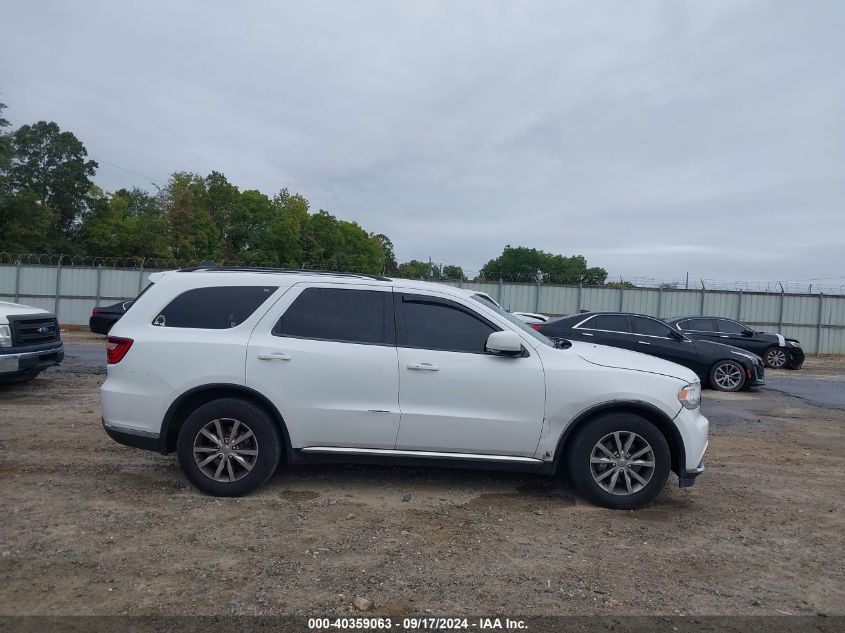 2015 Dodge Durango Limited VIN: 1C4RDJDG8FC810332 Lot: 40359063