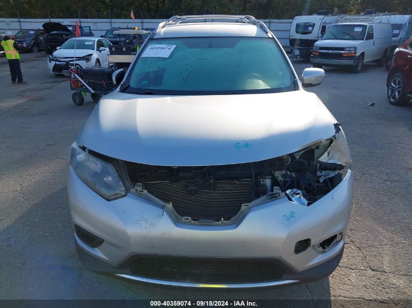 2014 Nissan Rogue S/Sl/Sv VIN: 5N1AT2MVXEC858686 Lot: 40359074