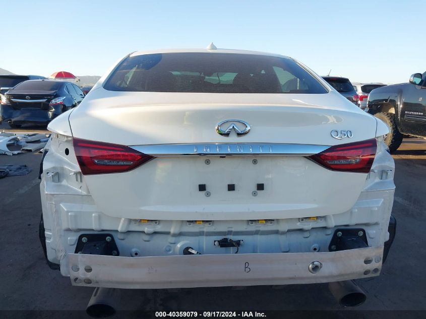 2019 Infiniti Q50 3.0T Luxe VIN: JN1EV7AP8KM512972 Lot: 40359079