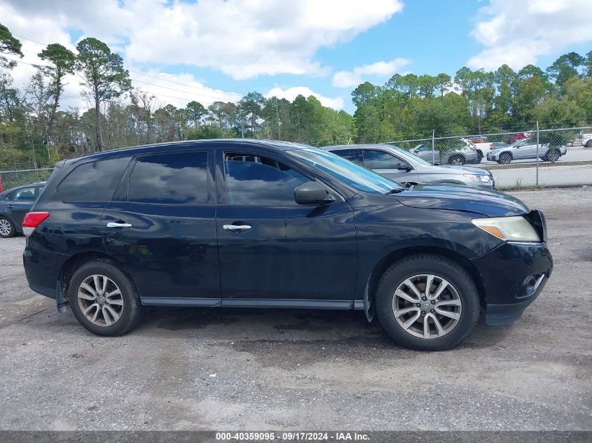 2013 Nissan Pathfinder S VIN: 5N1AR2MM9DC667006 Lot: 40359095