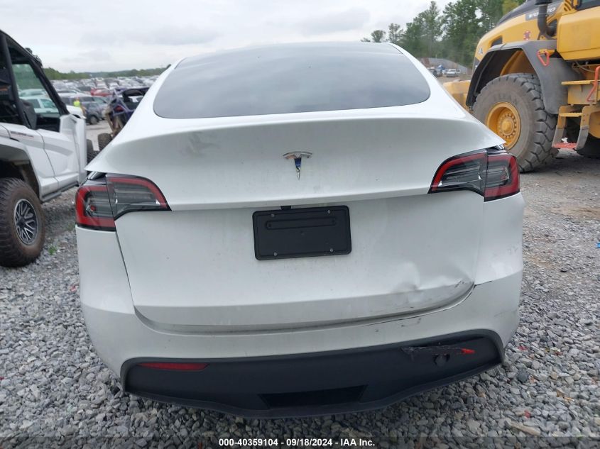 2024 Tesla Model Y Long Range Dual Motor All-Wheel Drive/Rwd VIN: 7SAYGDED8RA301132 Lot: 40359104