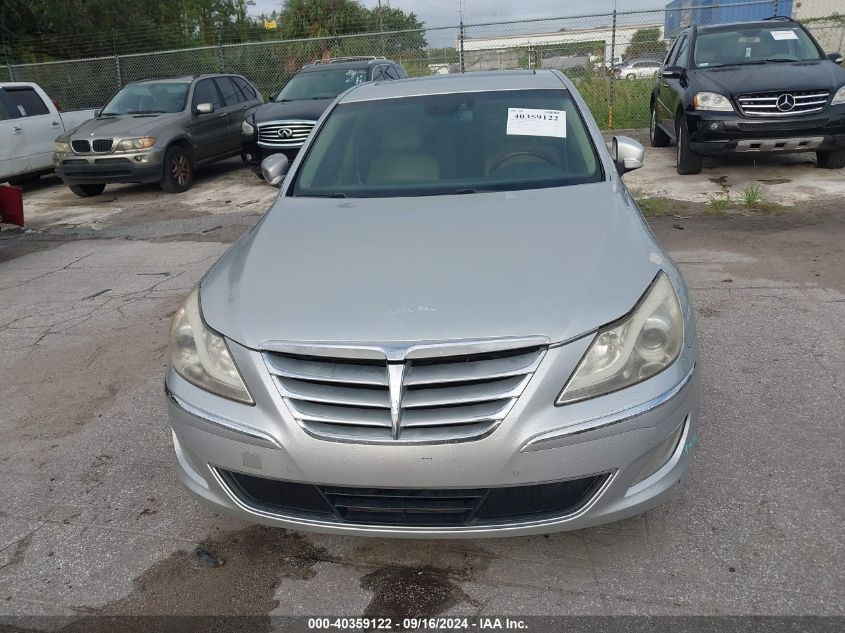 KMHGC4DF8CU206607 2012 Hyundai Genesis 4.6