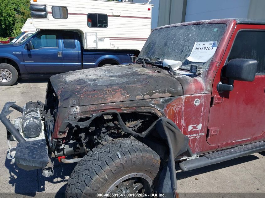 2008 Jeep Wrangler Unlimited X VIN: 1J4GA39168L547724 Lot: 40359164