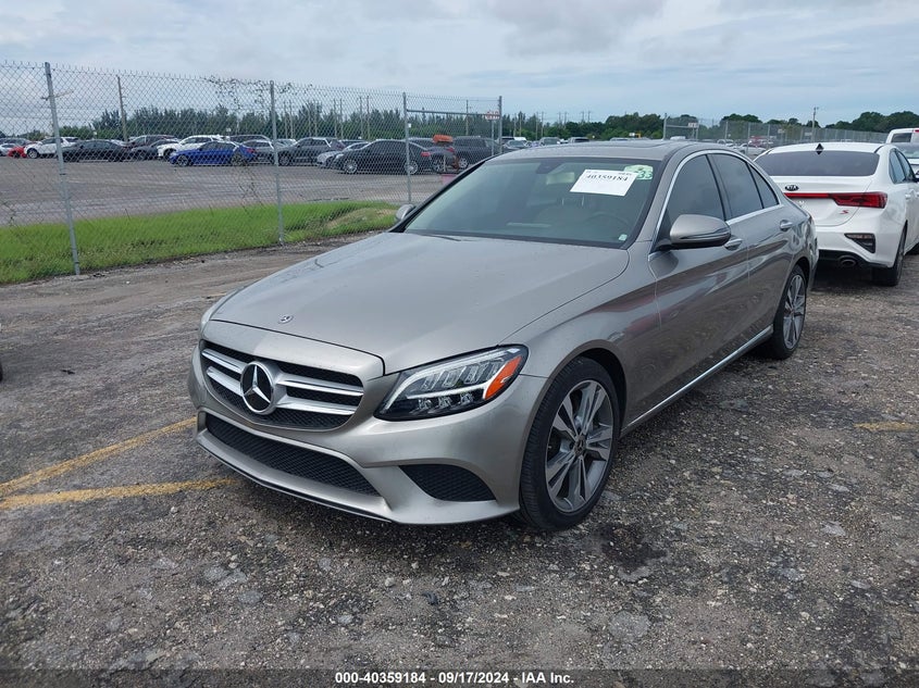 2019 MERCEDES-BENZ C 300 VIN: WDDWF8DB1KR481772