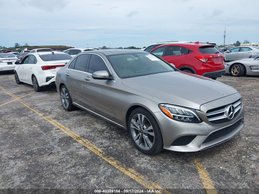 2019 MERCEDES-BENZ C 300 VIN: WDDWF8DB1KR481772