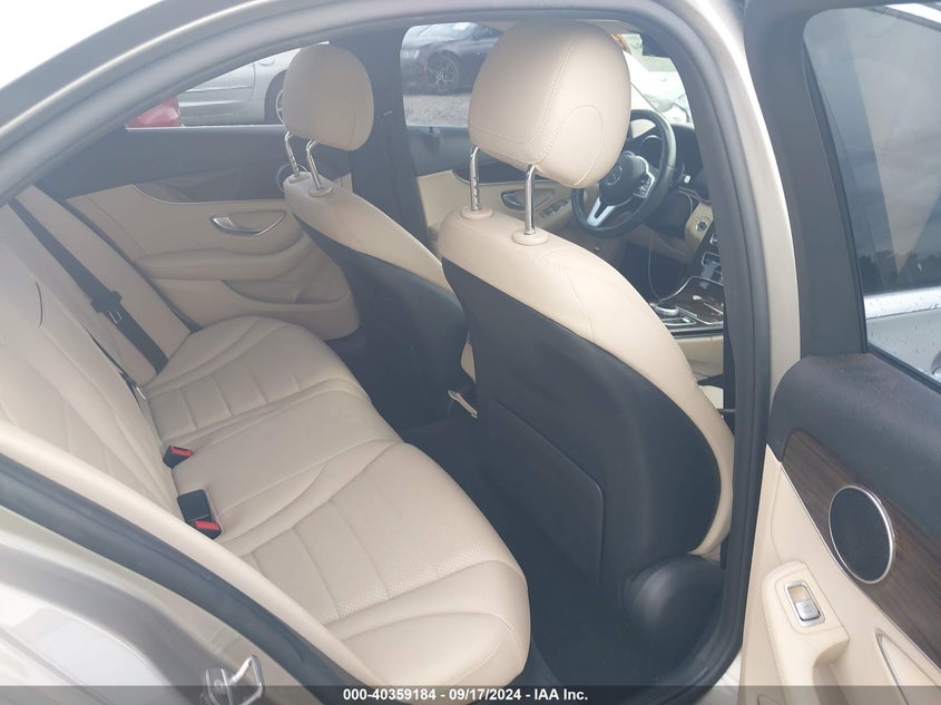 2019 MERCEDES-BENZ C 300 VIN: WDDWF8DB1KR481772