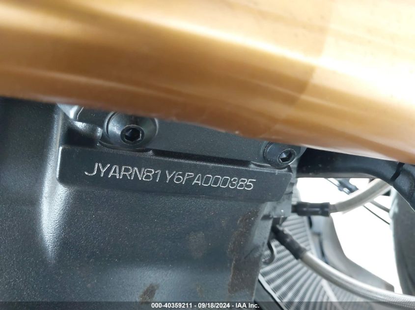 JYARN81Y6PA000385 2023 Yamaha Mtn1000 Dc