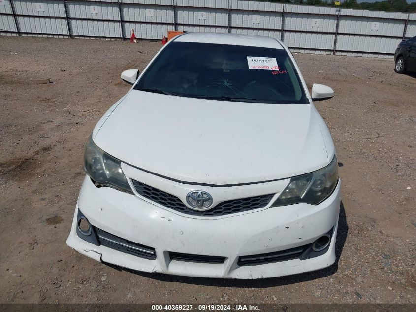 2013 Toyota Camry Se VIN: 4T1BF1FK6DU687937 Lot: 40359227